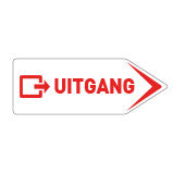 pijlbord-layout-uitgang