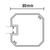 console-vierkant-80x80mm
