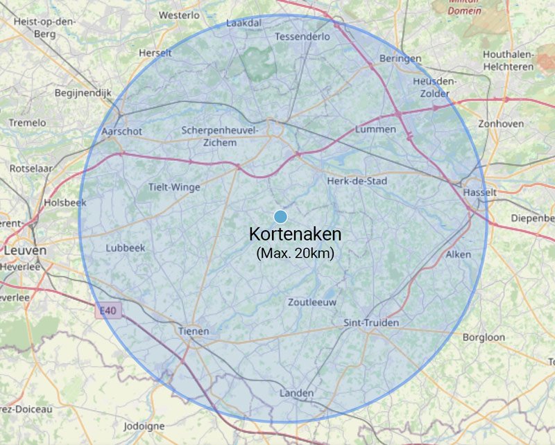 Straal-Max-20km-Rond-Kortenaken